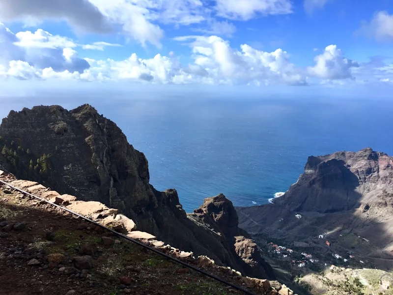 Mirador de Abrante, balcón de cristal sobre Agulo